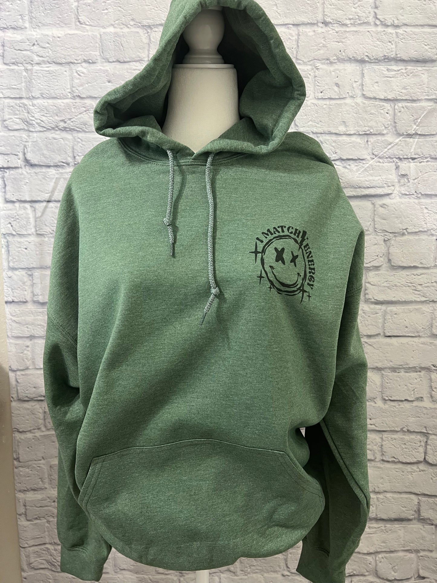 I match energy hoodie