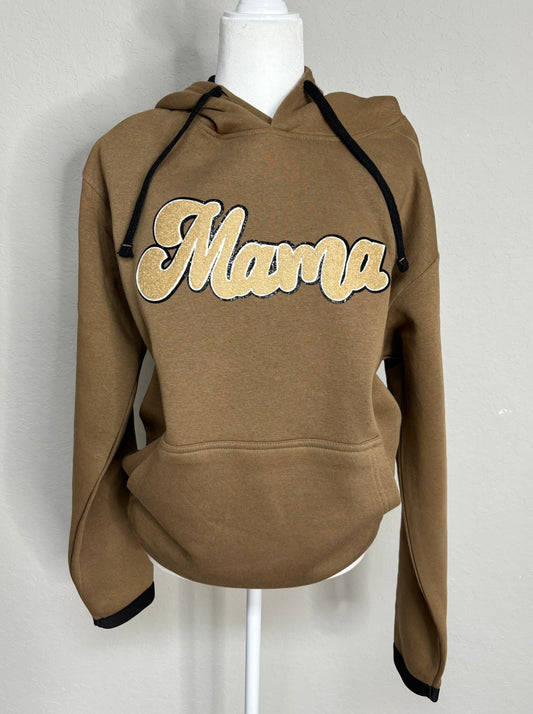 Mama patch hoodie