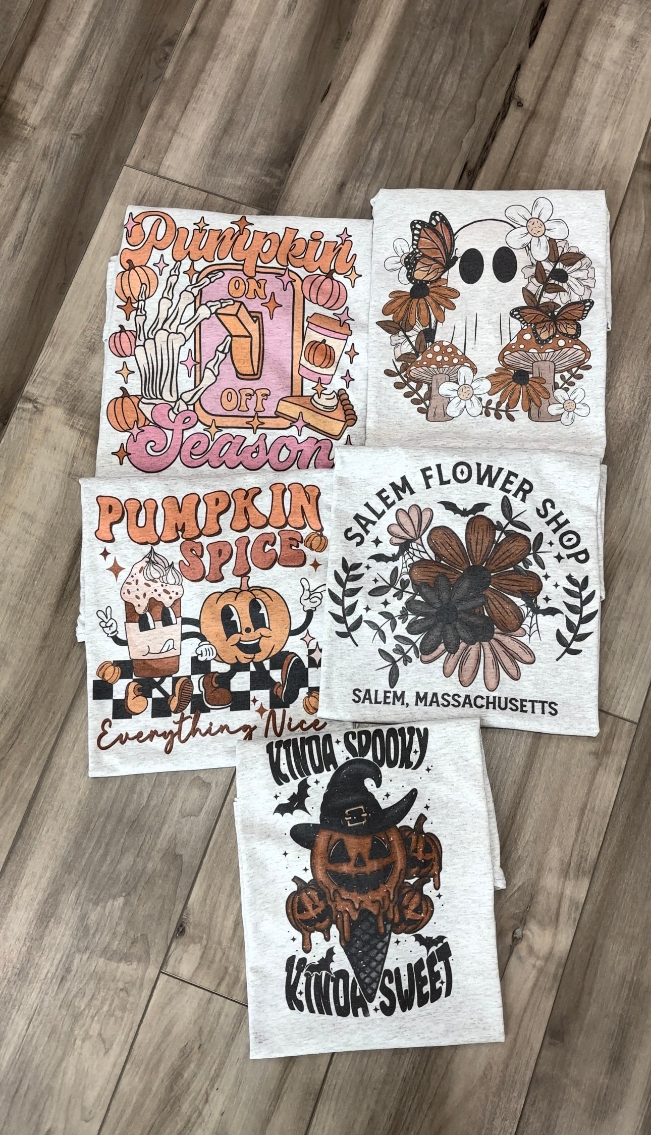 Mystery tees bundle fall/halloween