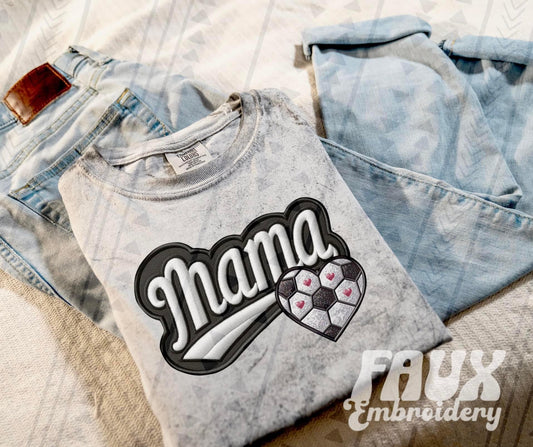 Soccer mama comfort color tee