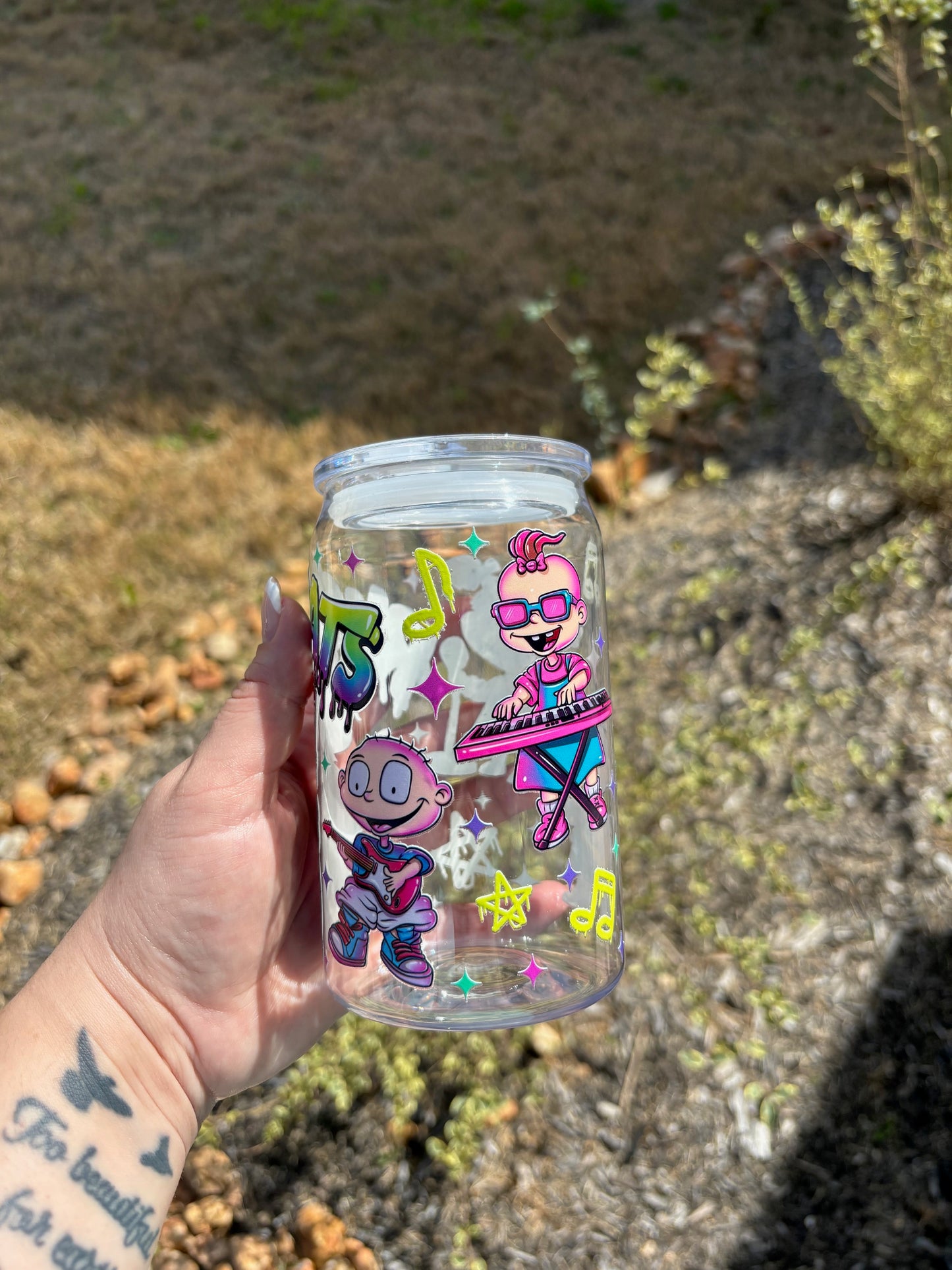 Rugrats acrylic cup