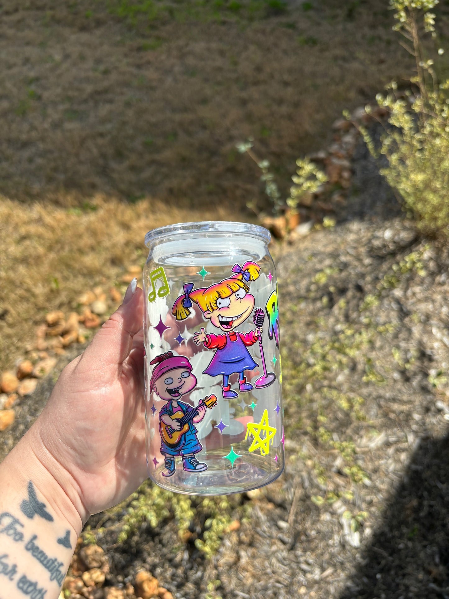 Rugrats acrylic cup