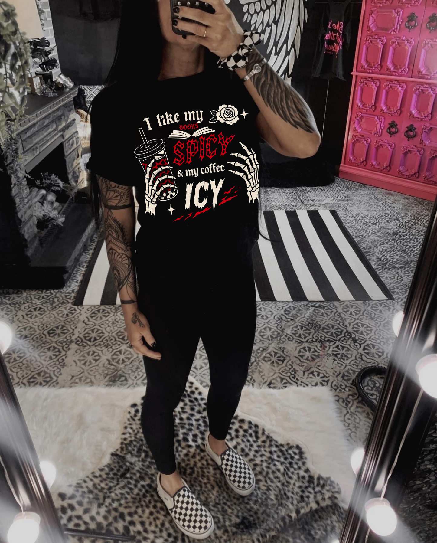 I like my books spicy and my coffee icy