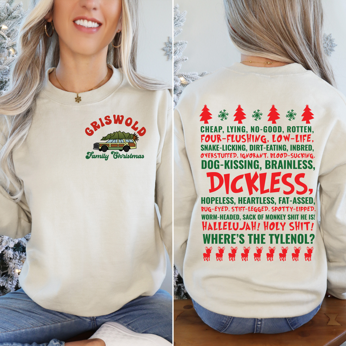 Family Vacation Christmas sweater