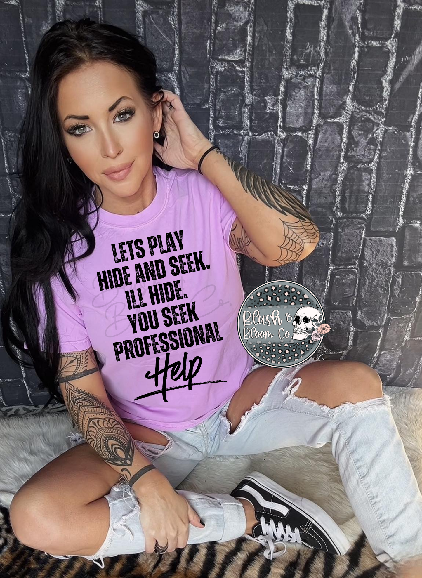 Let's play hide and seek tshirt