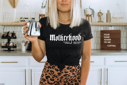 Motherhood Chaos tee